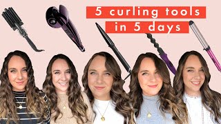 Testing 5 Of The Best New Hair Curlers In 5 Days | Ghd, Amika, Glamoriser, Vo5, Babyliss
