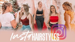 I Tried Instagram Hairstyles For A Week (Short Hair) - Kayley Melissa