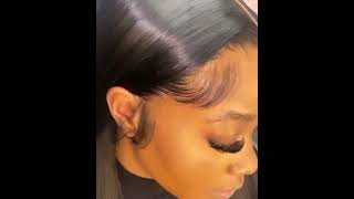 Straight Lace Wigs With Baby Hair Natural Hairline