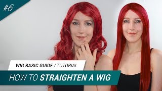 #6 How To Straighten A Synthetic Wig (4 Methods) | Jak Cosplay