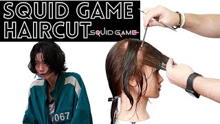 Squid Game Hair Cut Tutorial - Short Hairstyle Of The Wolf Cut Made Popular By Tiktok