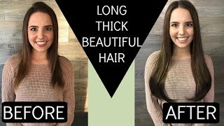 Tape In Hair Extensions | Before & After