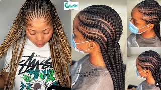 ❤️Latest 2020 Ghana Braids Hairstyles: Cute & Lovely Braids Styles For Ladies Should Never Let Go