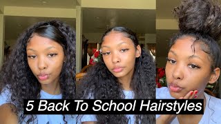 5 Back To School Curly Hairstyles | Rjpoala