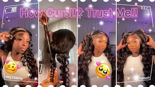 Flawless Frontal Wig Install On Dark Skin + Melted Hd Lace | Ft. #Ulahair Straight Hair