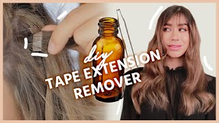 Diy Hair Extensions Remover + How To Remove Hair Extensions At Home  - Biibiibeauty