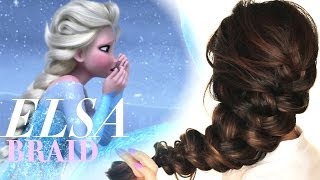 ★Frozen Elsa'S Messy Braid Hair Tutorial | Cute Hairstyles