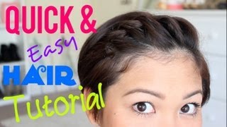 Quick & Easy Hair Tutorial For Pixie Hair!