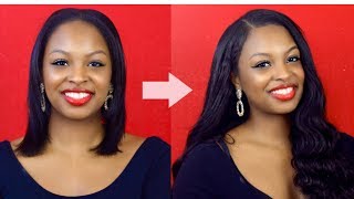 No Braid Needed | How To Install U-Part Wig Fit Your Head | Luvmehair Review