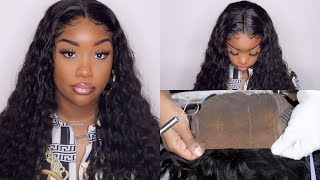 How To Melt A Lace Closure + Turn Closure Into Frontal | Tinashe Hair Woc