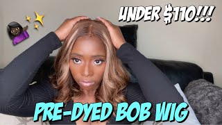 It'S The Bob For Me! (Under $110) | Ombre Highlight Bob Wig (Ft. Unice Hair)