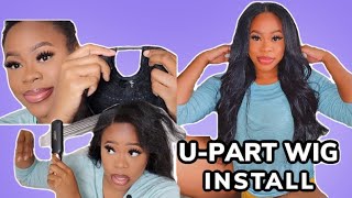 U Part Wig Super Easy Installation & Affordable Human Hair Wig | Luvmehair