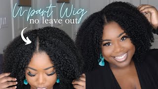 No Leave Out  No Lace  No Glue | Natural U-Part Wig Crochet Method | Ywigs