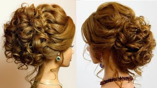2 Amazing Wedding Hairstyles | Best Messy Bun || Easy Hairstyles | Hairstyles For Medium&Long Hair