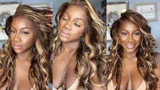 Detailed Wig Install: Here'S My Thoughts! 13*4 Lace Highlight Blonde Wig Ft. Beauty Forever Hai