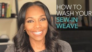 How To Wash Your Sew In Weave