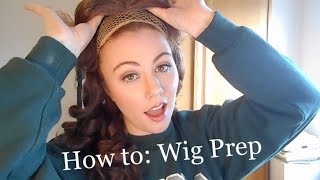 How To: Wig Prep Your Hair And Put On A Wig