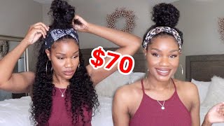 Must Watch! Super Inexpensive Human Hair Wig! Starting At $70 Headband Wig | Feat Vshow Hair