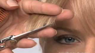 Haircut How To: Trim Your Own Bangs