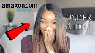 Omg!!! Another Amazon Prime Lace Wig Under $100!!! Italian Yaki Joedir Hair Twingodesses