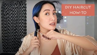 Easy Way To Cut Your Own Hair At Home (Diy Haircut) | Laureen Uy