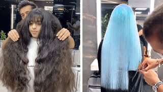 Satisfying Hairstyle Haircut Transformation | Women Haircut & Color Ideas | Hair Inspiration