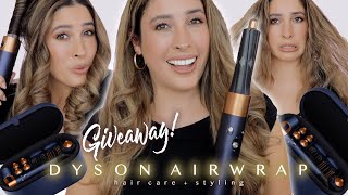 Dyson Airwrap Complete How To Style + Hair Care Routine For Color Treated Hair & Giveaway