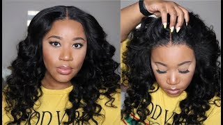 This Hair Is Beautiful | Affordable 360 Kinky Straight Lace Frontal Wig | Bestlacewigs
