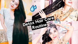 My Detox Hair Treatment At Home- Hair Care Routine For Healthy Hair & Scalp- Beautyklove