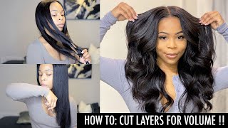How To: Layer Your Wig Easily For Volume & Body + 5Day Wig Reinstall | Hairvivi