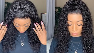  Affordable Pre Plucked Deep Wave Curly 360 Lace Wig Install Ft Omgqueenhair