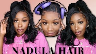 Wow!  Bomb Hd 13X4 Wig Install! Versatile Unit! Classy Glam Style! Hassle Free Look! Nadula Hair