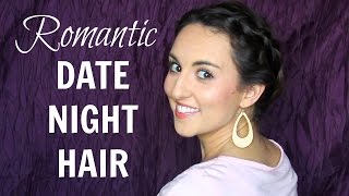 Date Night Hair In 10 Minutes Or Less || Braid And Twist Updos