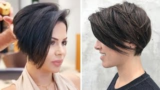 14 New Hairstyles For Women On 2020 | Short Bob & Pixie Cut Tutorial Compilation - Hair Trendy Grwm