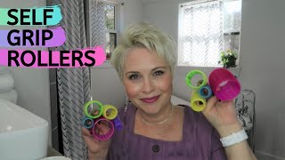 I Styled My Pixie Cut With Self Grip Rollers!