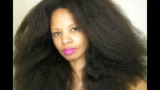 Black Women With Long Hair : Natural Hair Journey 6 Years