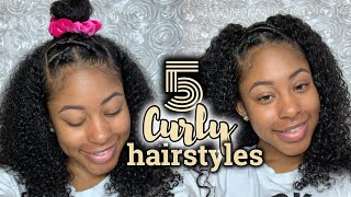Five Curly Hairstyles | Isis Aryon