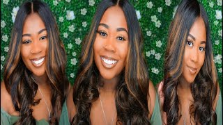Glueless Ombre T-Part Lace Wig | Ft. Idefinewig Review | Easy Glueless Wig Install For Beginners