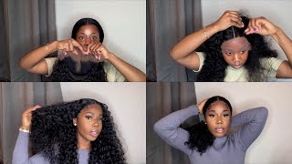 #Cranberryhair2015 #Cranberry #T-Partwig The Perfect Deep Wave Wig | T-Part Wig Ft Cranberry Hair