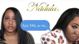 Natural Install U-Part Wig.. Epic Fail? (Ft Amazon Nadula Hair)