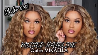 New! Outre Synthetic Melted Hairline Hd Lace Front Wig - Mikaella | Dr2/Creamy Toffee
