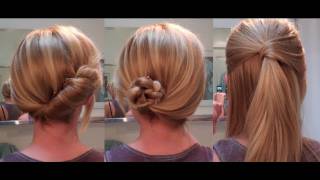 Easy Hairstyles For A Date / Work -  Hairstyles For Long Hair / Hairstyles For Medium Hair