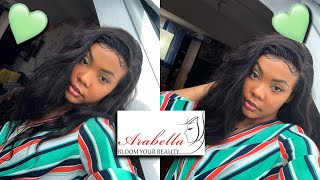 Easy Transparent Lace Wig Install Ft. Arabella Hair