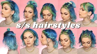 10 Easy Hairstyles For Short Hair For Spring Summer 2021