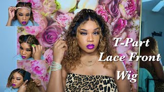 How To Finesse A T-Part Wig After Cutting Too Much Lace Ft Aliglossy Hair