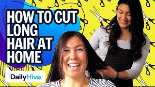 At Home Women’S Haircut | How To Cut Your Hair At Home
