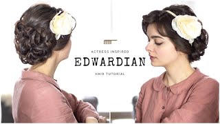 Soft Edwardian Hairstyle | Tutorial