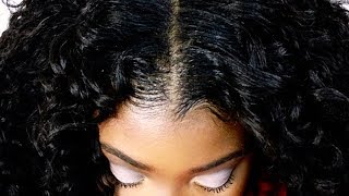 How To: Middle Part Sew In For Beginners | Step By Step Hair Tutorial