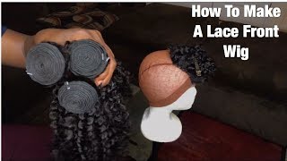 How To Make A Lace Closure Wig Tutorial | Tinashe Hair