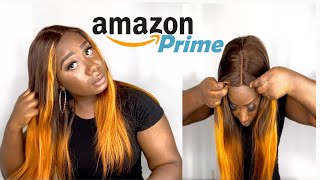 Amazon Prime Fake Scalp  Wig | #Unicehair #Amazonwigreveiw
